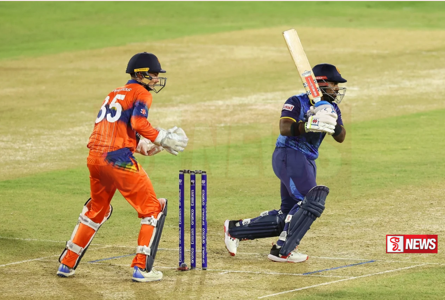 ශ්රී ලංකාවෙන් නෙදර්ලන්තයට ලකුණු 202ක ඉලක්කයක්