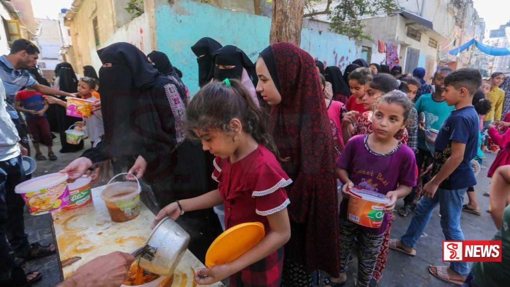 ගාසා තීරයේ ජනතාව ආහාර අර්බුදයක