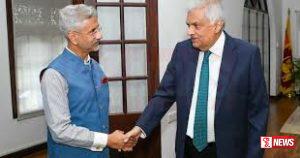 ඉන්දීය විදේශ කටයුතු ඇමති ජනපති රනිල් වික්රමසිංහ මහතාව හමුවෙයි