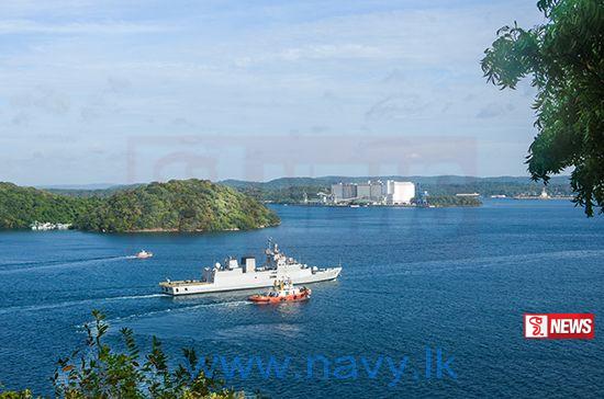INS ‘KAMORTA’ දිවයිනෙන් පිටත් වෙයි