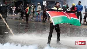 බදු වැඩියි-කෙන්යාවේ විරෝධතා