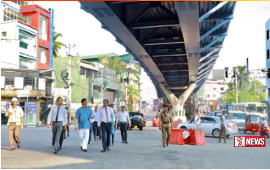 කොහුවල ගුවන් පාලමේ ඉදිකිරීම් කටයුතු හේතුවෙන් වාහන ගමනාගමනයට සීමා