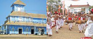දෙවිනුවර විෂ්ණු මහා දේවාල ඇසළ පෙරහැර විදි සංචාරය කරයි