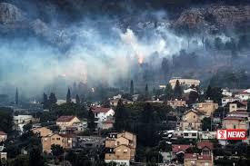 හිස්බුල්ලා සටන්කාමීන්ගෙන් ඊශ්රායලයට රොකට් ප්රහාර මාලාවක්