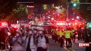 දකුණු කොරියාවේ මෝටර් රථ අනතුරකින්  09 ජීවිතක්ෂයට