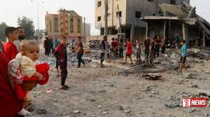 ගාසා තීරයේ මිලියන 2 ක් අවතැන් – ආහාර නොමැති වීමෙන් තවත් මිලියනයක් පීඩාවට