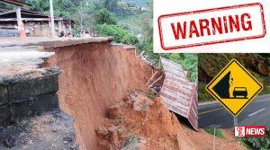 දිස්ත්රික්ක කිහිපයකට නායයෑම් අනතුරු ඇඟවීම් නිකුත් කෙරේ