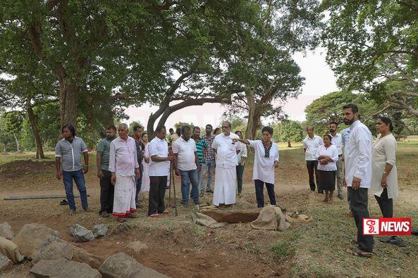 කුජ්ජතිස්ස සෑයේ පිට ප්රාකාරයේ සංරක්ෂණ කටයුතු ආරම්භ කරයි