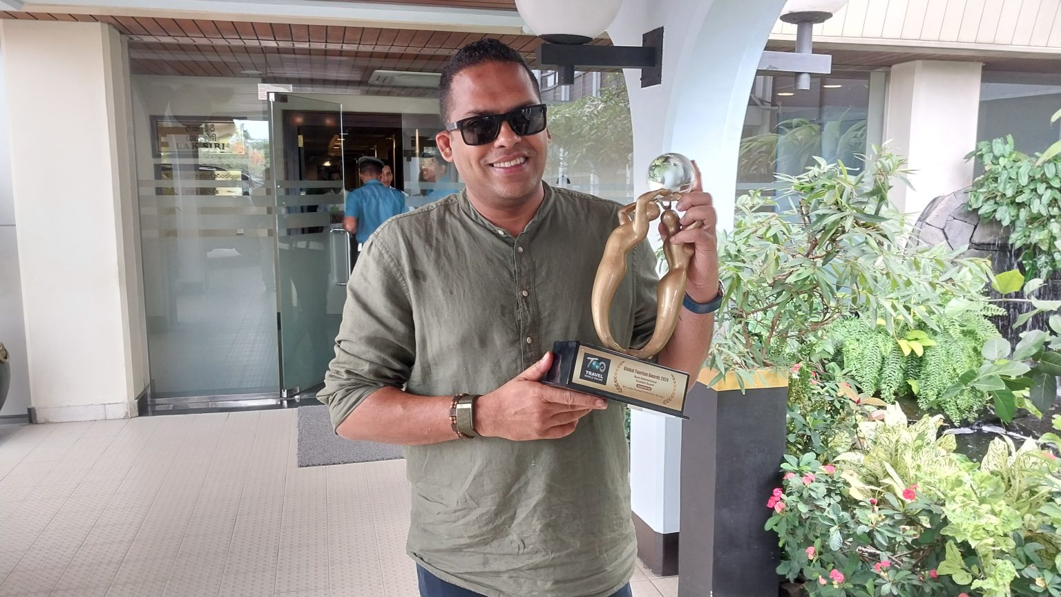 ශ්රී ලංකා සංචාරක ප්රවර්ධන කාර්යාංශයට සම්මානයක්