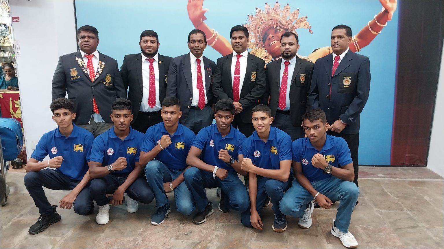 ශ්රී ලංකා ජාතික යොවුන් බොක්සිං කණ්ඩායම තායිපේ බලා පිටත්ව යයි