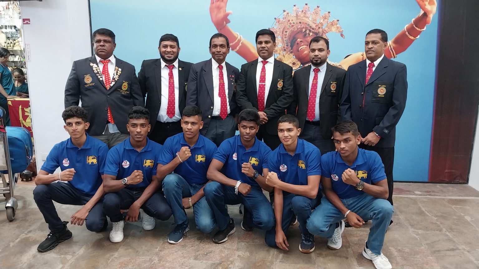 ශ්රී ලංකා ජාතික යොවුන් බොක්සිං කණ්ඩායම තායිපේ බලා පිටත්ව යයි