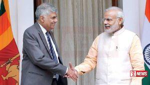 ජනපති රනිල් හා ඉන්දීය අගමැති අතර සාකච්ඡාවක්