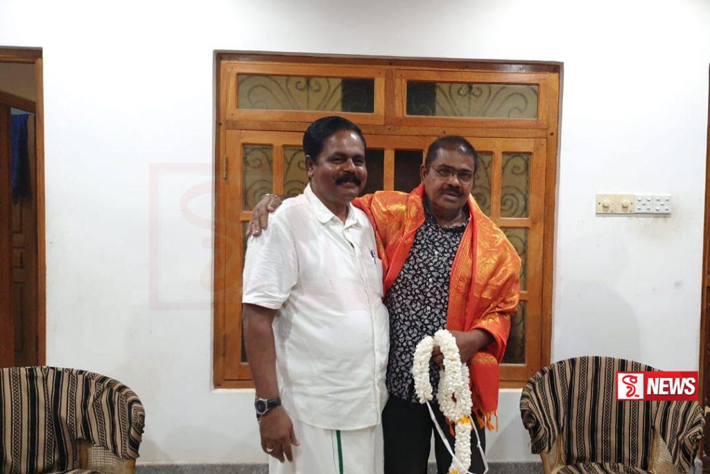 ශ්රීධරන්ගේ සහාය දෙමල පොදු අපේක්ෂකයාට