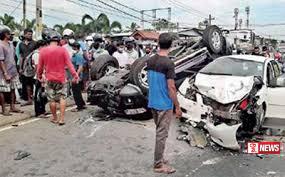 අධිවේගයේ සිදු වූ අනතුරකින් අවුරුදු 02ක දැරියක් ජීවිතක්ෂයට