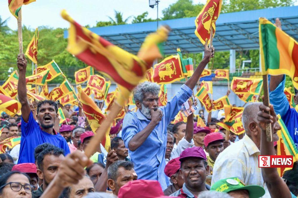 ඡන්ද වැඩ වලට ජාතික කොඩිය ගත්තොත් වෙන දේ