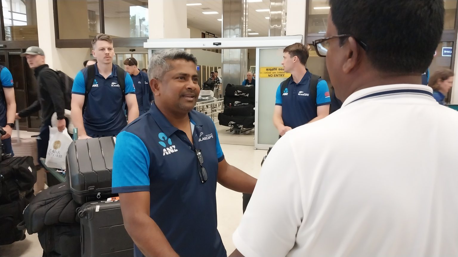 නවසීලන්ත ක්රිකට් කණ්ඩායම පැමිණීම