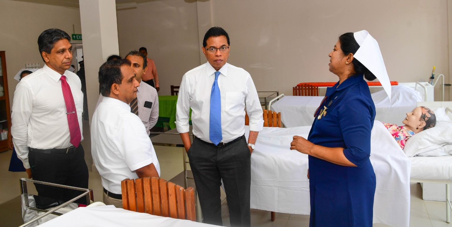 මාතර හෙද විදුහලට රුපියල් මිලියන 167 ක වියදමින් පරිපූර්ණ සිව්මහල් දේශණ ශලා සංකීර්ණයක්,