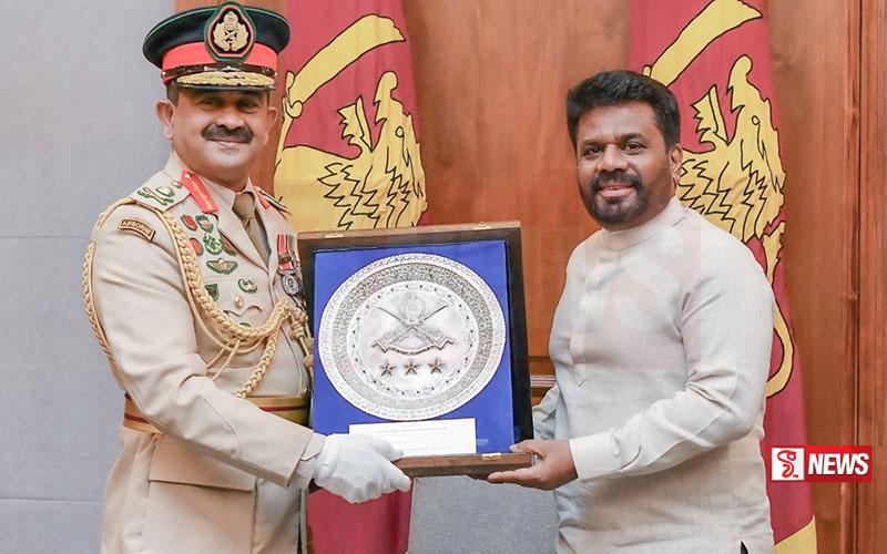 ආරක්ෂක ප්රධානීන් සේනාධිනායක ජනාධිපති අනුර කුමාර දිසානායක මහතා හමු වෙයි