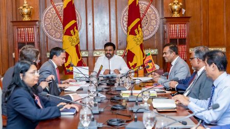 IMF නියෝජිතයෝ ජනපති අනුර හමුවෙයි
