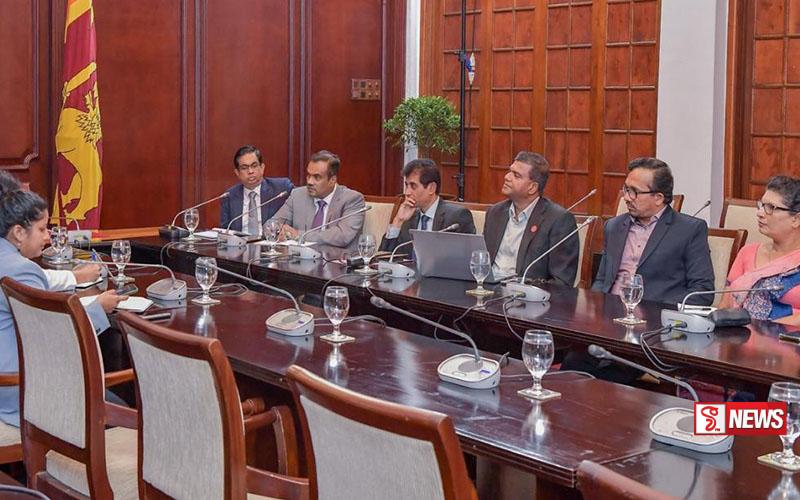 ජාත්යන්තර මූල්ය අරමුදලේ ඉහළ පෙළේ නියෝජිතයන් හා ශ්රී ලංකා රජය අතර ආර්ථික ප්රතිසංස්කරණ පිළිබඳ සාකච්ඡා