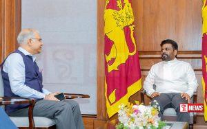 ජනපති සහ ඉන්දීය මහකොමසාරිස්වරයා අතර හමුවක්