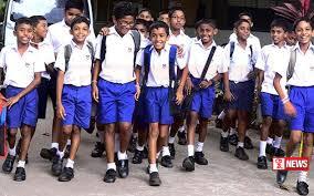 පාසල් සිසුන්ට නිල ඇඳුම් චීනයෙන්