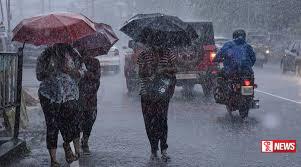 ප්රදේශ කිහිපයකට තද වැසි