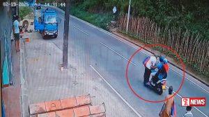 යතුරුපැදියක ගැටි වතු කම්කරුවෙකු තුවාල ලබයි