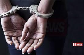 T56 ගිනිඅවියක් සමග නාවික සෙබළෙක් අත්අඩංගුවට