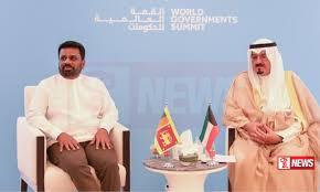 කුවේට් අගමැති හා ජනාධිපති අනුර කුමාර දිසානායක අතර හමුවක්