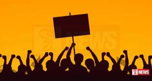 වාද්දුව පොලිසිය ඉදිරිපිට විරෝධතාවක්