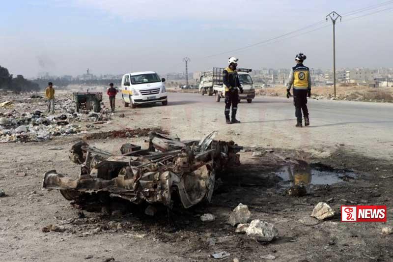 උතුරු සිරියාවේ බෝම්බ පිපිරීමක් – පුද්ගලයින් 23ක් ජීවිතක්ෂයට