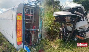 හබරණ මාරක රිය අනතුරක් – දෙදෙනෙකු මරුට – 35කට තුවාල