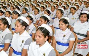 හෙද හෙදියන් 3500ක් අලුතෙන් සේවයට