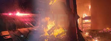 ෂැනන් වතු නිවාස පෙළක  ගින්නක්