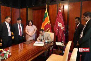 විදේශ ණය ඉවත් කිරීමේ පනත් කෙටුම්පත සඳහා කථානායක සහතිකය