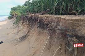 හලාවත මුහුදු තීරය ඛාදනයට ලක් වෙයි