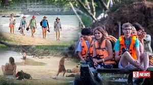 විදෙස් සංචාරකයින්ගේ පැමිණීම ඉහළට