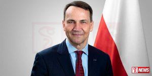 පෝලන්ත විදේශ ඇමැති දිවයිනට