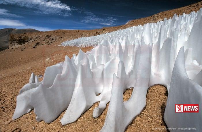 හිමෙන් වැසුණු ලොව වියළිම කාන්තාරය