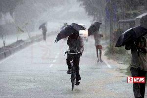 පළාත් තුනකට සහ දිස්ත්රික්ක හයකට අද වැසි