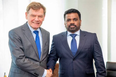 ජනපති, ජර්මානු විදේශ අමාත්යවරයා හමුවෙයි.