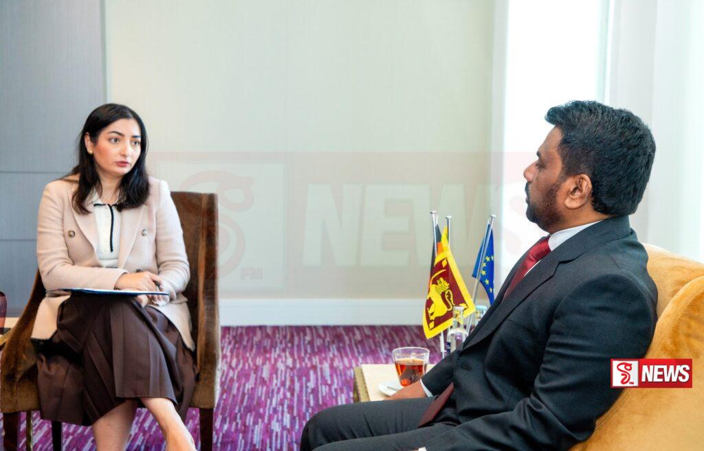 ජනාධිපති සහ ජර්මානු ආර්ථික සහයෝගීතා සහ සංවර්ධන අමාත්ය අතර හමුවක්