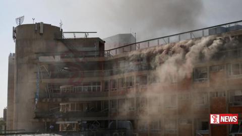 ඉරානයෙන් ඊශ්රායලයේ රෝහලකට ප්රහාර