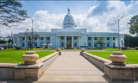 කොළඹ මහ නගර සභාවේ මංගල රැස්වීම.