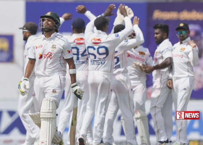 ලකුණු 247කට දැවී ගිය බංග්ලාදේශය