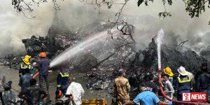 එයාර් ඉන්දියා ගුවන් අනතුරෙන් කිසිවෙක් දිවිගලවාගෙන නෑ – VIDEO