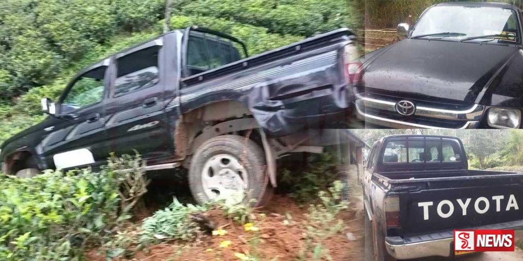 ආගරපතන ප්රාදේශීය සභා සභාපතිනිය ගිය කැබ් එක අනතුරට ලක්වෙයි