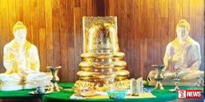 ජනපති විවෘත කළ කාගම හිමියන්ගේ පන්සලේ ධාතු මන්දිරිය හොරු බිඳියි