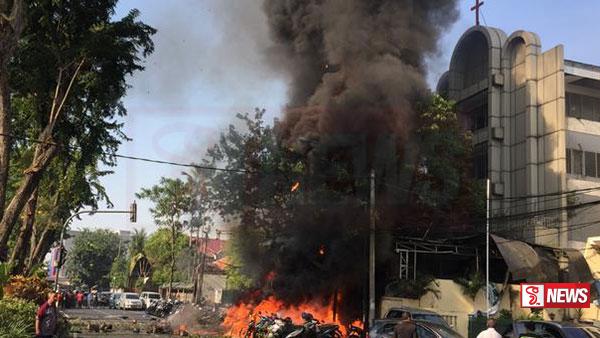 සිරියාවේ පල්ලියකට බෝම්බ ප්රහාරයක් – 22 ක් ජීවිතක්ෂයට